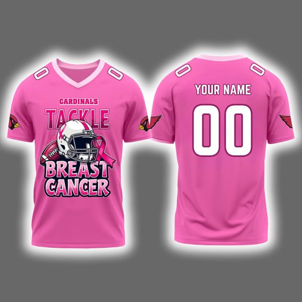 Arizona 2025 Tackle Breast Cancer Jersey