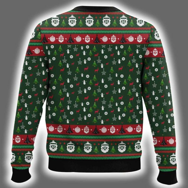 Awesome Firefighter Christmas Ugly Sweater 3