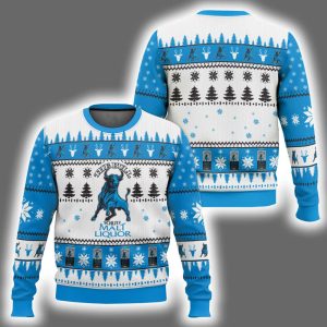 Schlitz Malt Liquor Ugly Christmas Sweater