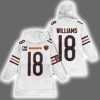 Bears Captain Caleb Williams 18 Football Unisex Blanket Hoodie
