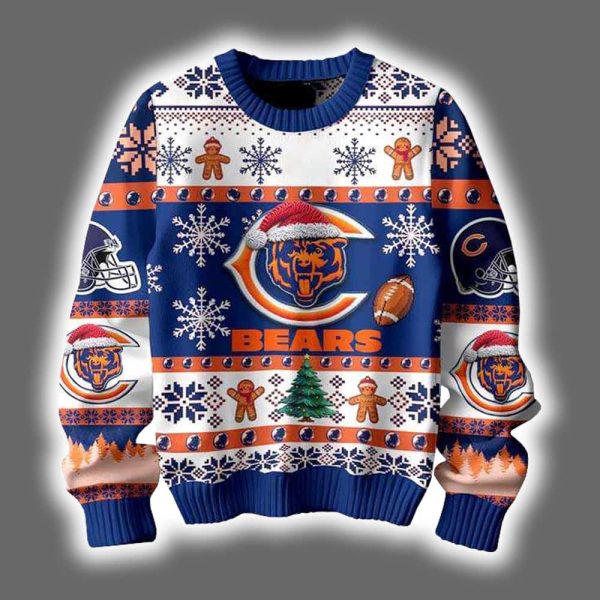 Bears They Not Like Us Ugly Christmas Sweater 2