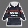 Bears Williams 18 Monsters Of The Midway Football Unisex Blanket Hoodie