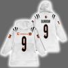 Bengals Joe Burrow 9 Football Blanket Hoodie