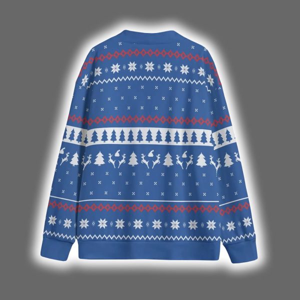 Big Nick Energy Santa Christmas Cardigan 4 1