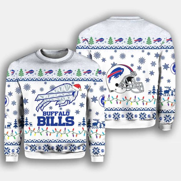 Bills 2025-2026 Rivalries Cold Front Ugly Christmas Sweater
