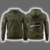 Bills 2025 Salute To Service Hoodie Joggers Cap
