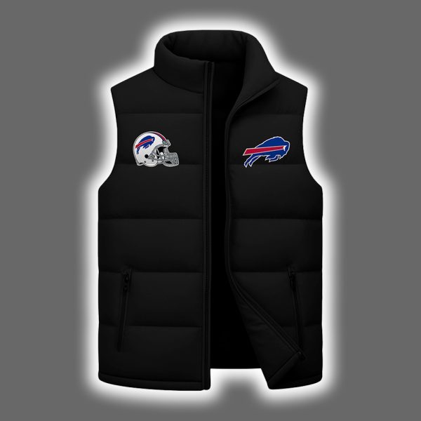 Bills Damn Right I Am The Bill Die Hard Fan They Warned You About Puffer Vest 2