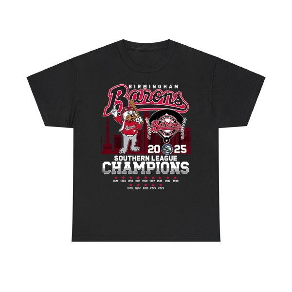 Birmingham Barons Southern League Champions 2025 Shirt