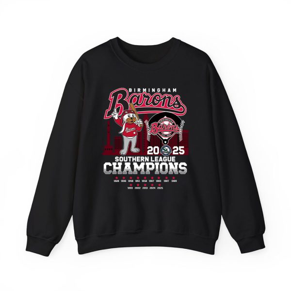 Birmingham Barons Southern League Champions 2025 Shirt 2