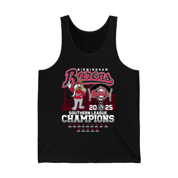 Birmingham Barons Southern League Champions 2025 Shirt 4