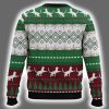 Black Cat Light Christmas Ugly Christmas Sweater 3