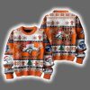 Broncos They Not Like Us Ugly Christmas Sweater