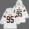 Browns Myles Garrett 95 Football Unisex Blanket Hoodie