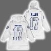 Buffalo Allen 17 Football Unisex Blanket Hoodie