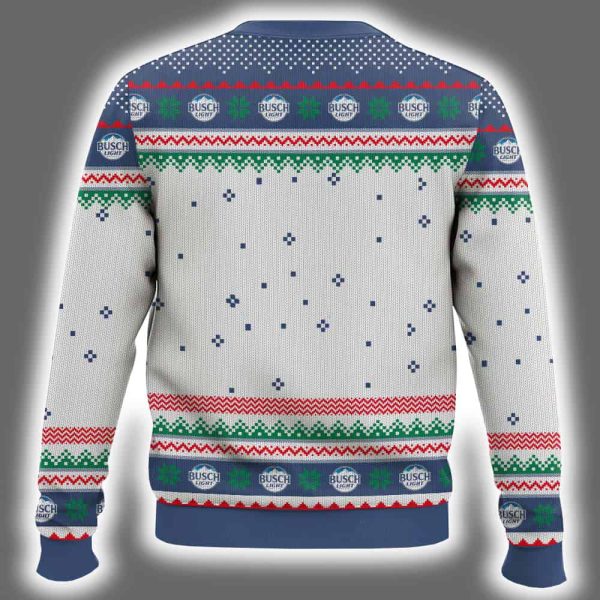Busch Light Merry Christmas Ugly Sweater 3