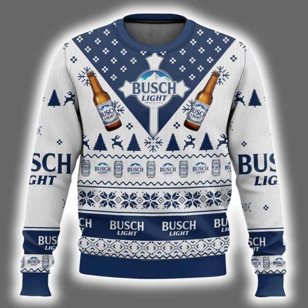 Busch Light Ugly Christmas Sweater 2