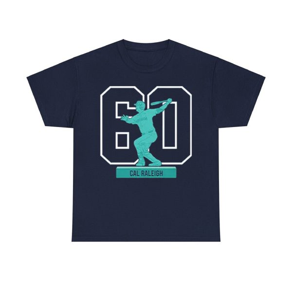 Cal Raleigh Historic 60 Home Run Season Shirt