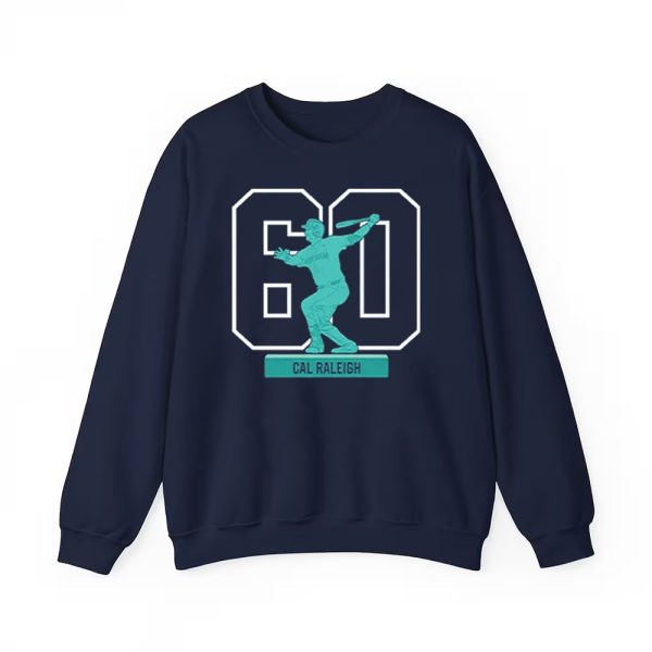 Cal Raleigh Historic 60 Home Run Season Shirt 4