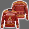 Captain Morgan Drinker Bells Ugly Christmas Sweater