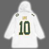 Captain Packers Jordan Love 10 Football Unisex Blanket Hoodie 3