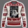 Cat Selfie With Santa Ugly Christmas Sweater 2