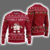 Caught Kissing Santa Ugly Christmas Sweater 4