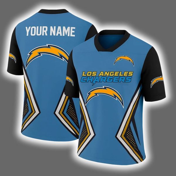 Chargers 2025 Personalized Football Jersey