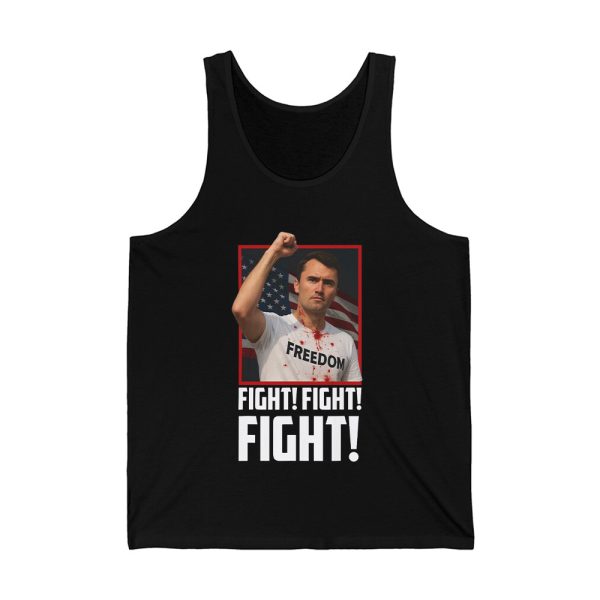 Charlie Kirk Fight Fight Fight Shirt 3