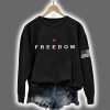 Charlie Kirk Freedom American Flag Print Sweatshirt 3