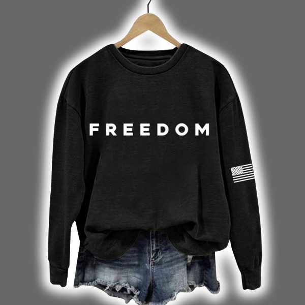 Charlie Kirk Freedom Printed Sweatshirt 2