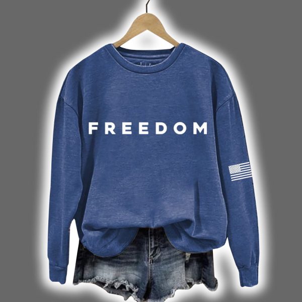 Charlie Kirk Freedom Printed Sweatshirt 3