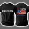 Charlie Kirk Freedom Red White Blueberries Two Sided Shirt 2
