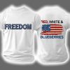 Charlie Kirk Freedom Red White Blueberries Two Sided Shirt 4