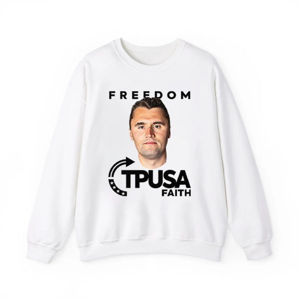 Charlie Kirk Freedom TPUSA Faith Shirt 2