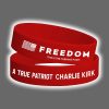 Charlie Kirk Freedom This is The Turning Point Bracelet Wristband