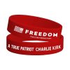 Charlie Kirk Freedom This is The Turning Point Bracelet Wristband 2