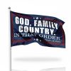 Charlie Kirk God Family Country In That Order Flag