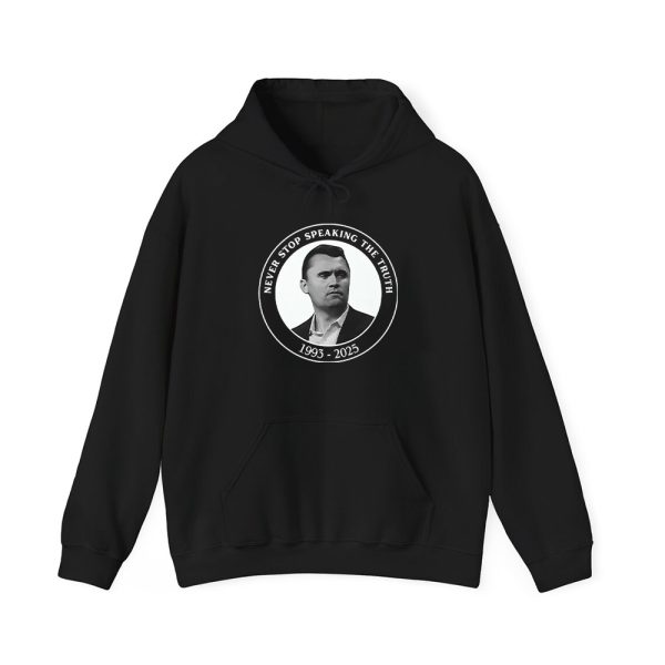 Charlie Kirk Never Stop Speaking The Truth 1993 2025 Shirt 4