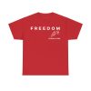 Charlie Kirk Red Freedom Signature Shirt