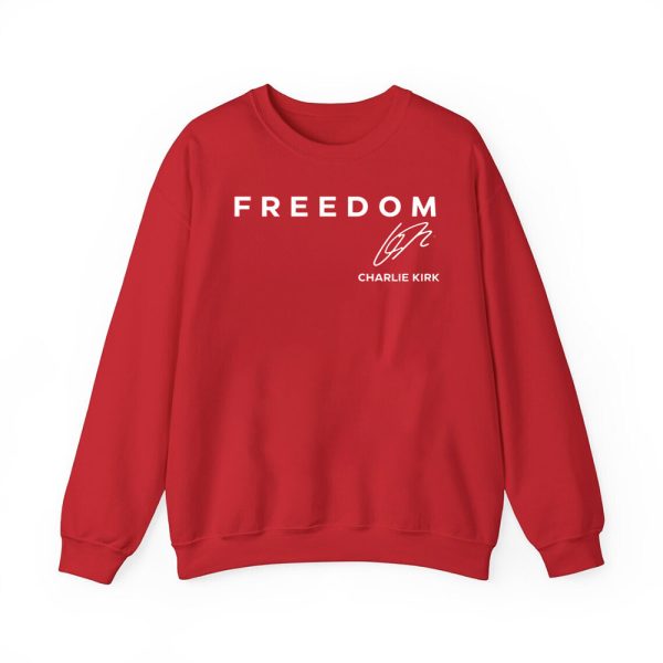 Charlie Kirk Red Freedom Signature Shirt 2