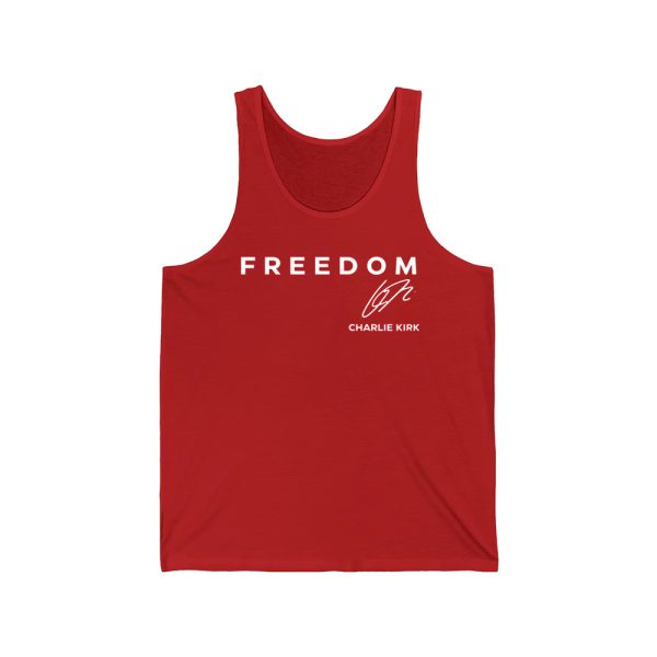 Charlie Kirk Red Freedom Signature Shirt 4
