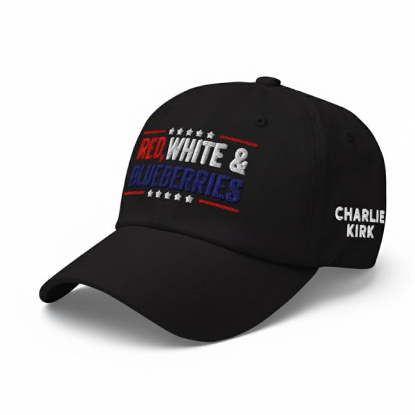 Charlie Kirk Red White And Blueberries Hat
