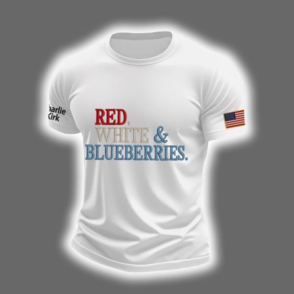 Charlie Kirk Red White & Blueberries Shirt