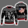 Charlie Kirk Rest In Peace Great America Ugly Christmas Sweater