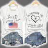 Charlie Kirk This Is The Turning Point In Memory Of Forever In Our Hearts Print T Shirt 2