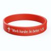 Charlie Kirk Work Harder Be Better Bracelet