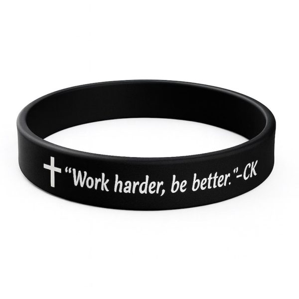 Charlie Kirk Work Harder Be Better Bracelet 2