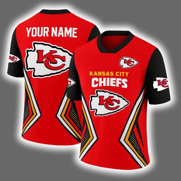 Chiefs 2025 Personalized Football Jersey