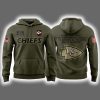 Chiefs 2025 Salute To Service Hoodie Joggers Cap