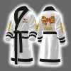 Chiefs Bow Tie Personalized Bathrobe 4